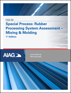 Special Process : Rubber Processing System Assessment - Mixing & Molding, 1st Edition